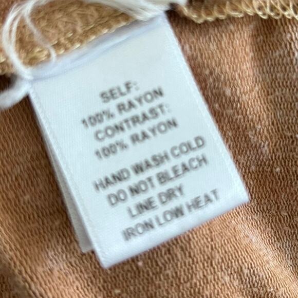 Promesa Vintage Wash Star Print Oversized Boho Tee Women S - Picture 6 of 6